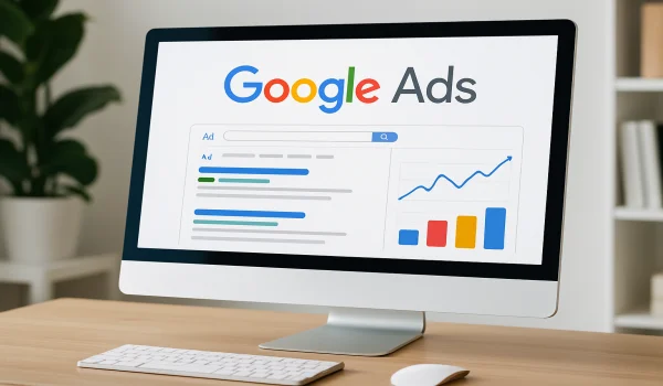 Google Ads platformasında reklam nümunəsi